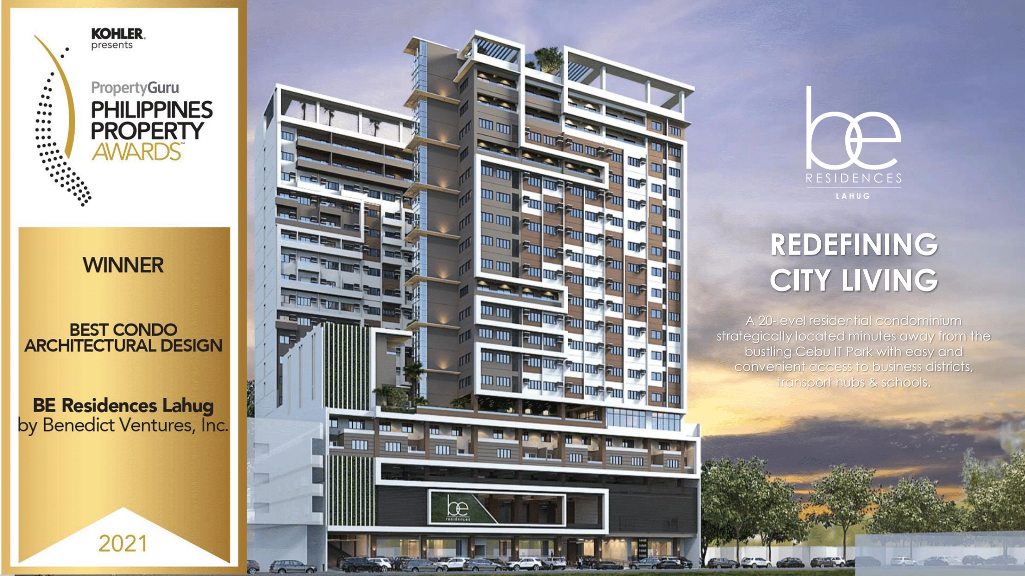 BE RESIDENCES LAHUG - GARDEN SUITE UNIT