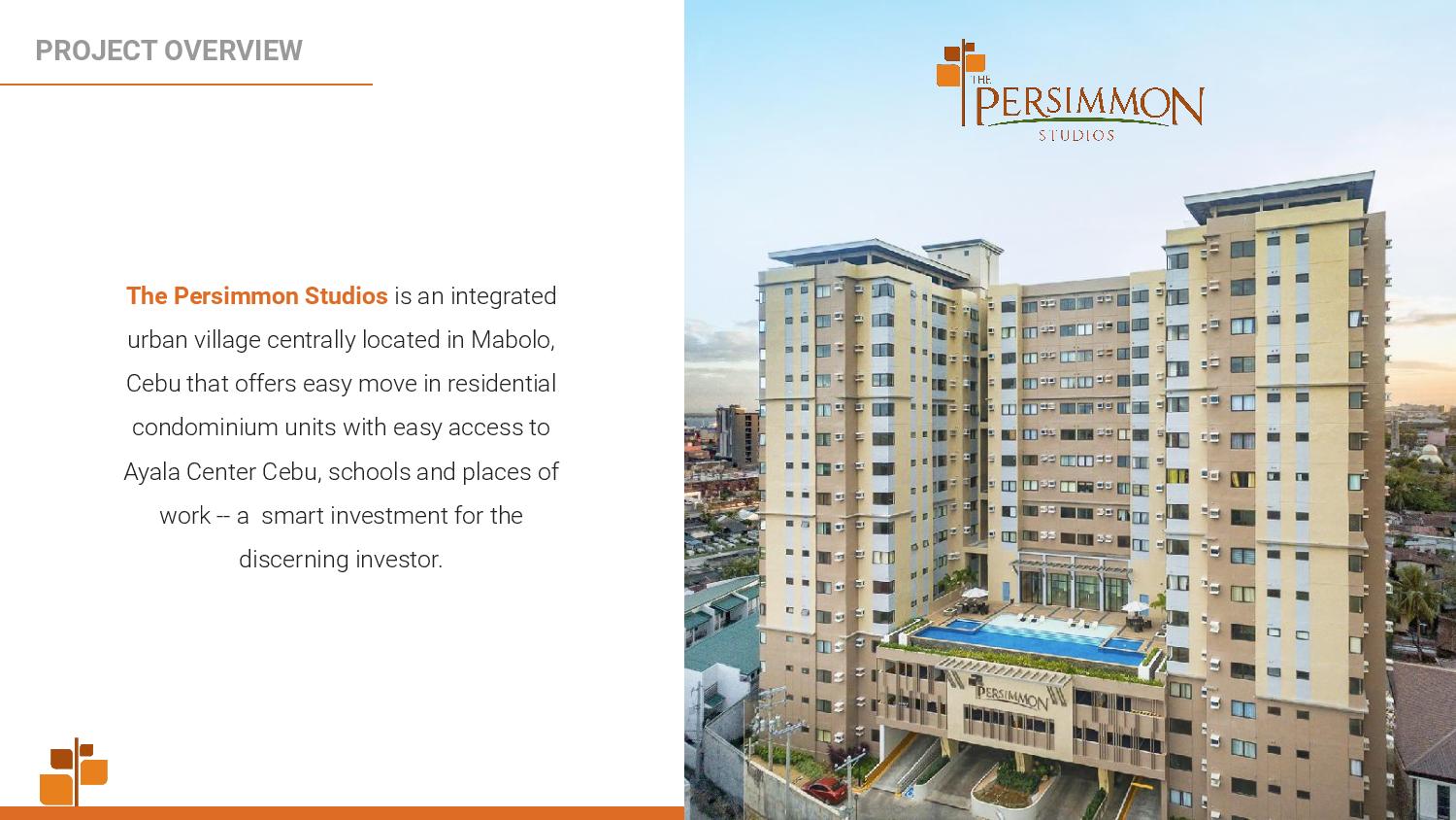 THE PERSIMMON STUDIOS - STUDIO UNIT